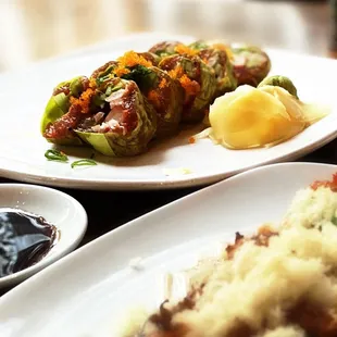 sushi and sashimi, food