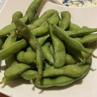 Salted Edamame- excellent portion size!