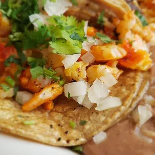 Shrimp taco