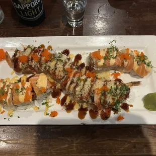 Sexy Roll; Pink Dragon Roll