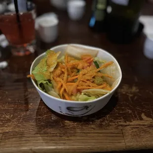 Ginger salad