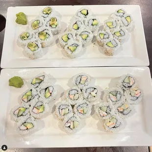 sushi and sashimi