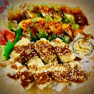 Lion King Roll &amp; Crunchy Roll