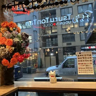 Interior of restaurant