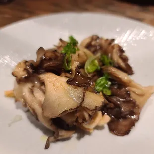 Grilled Maitake Mushrooms