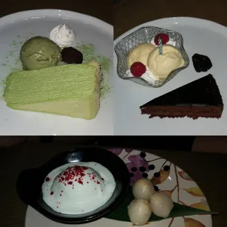 Lady M green tea crepe