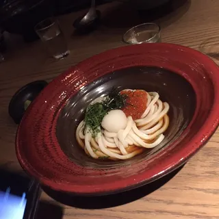BOGO Mentaiko Caviar Cold Udon