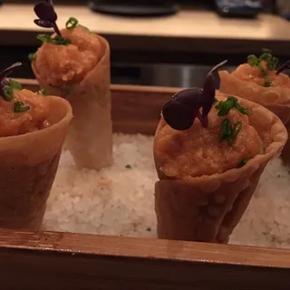 Spicy Tuna Tartare Cone