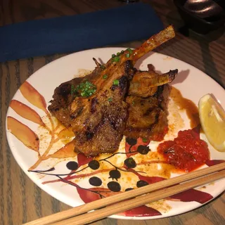 Lamb Chop with Spicy Miso