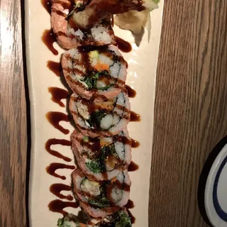 Shrimp Tempura and Blue Crab Roll