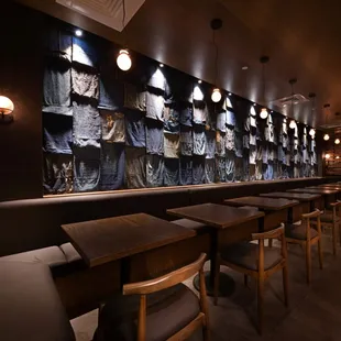 sushi and sashimi, interior