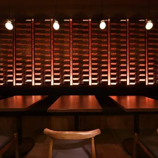 interior, sushi and sashimi