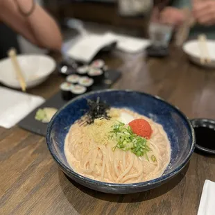Mentaikamatama Udon (Skinny Noodles/Large Size)