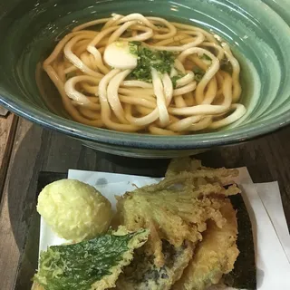 Vegetable Tempura Udon