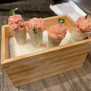 Spicy Tuna Cones