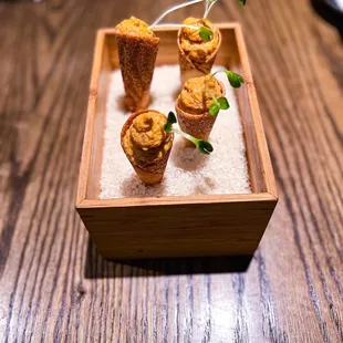 Spicy Tuna Cones