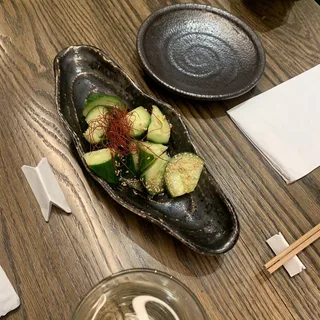 Smashed Cucumber Salad