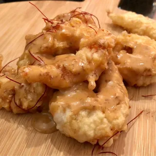 Creamy Spicy Shrimp Tempura