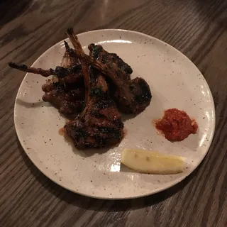 Lamb Chop with Spicy Miso