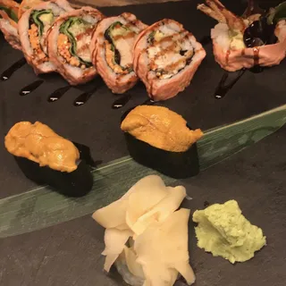 Shrimp Tempura and Blue Crab Roll