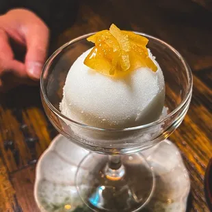 Yuzu Sorbet