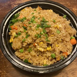 Pork belly fried rice