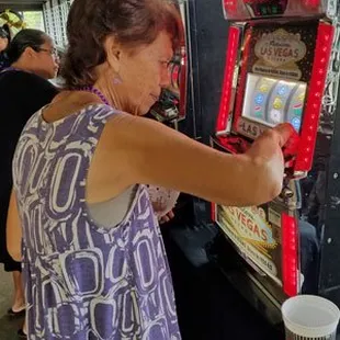 Determined to hit the sevens!