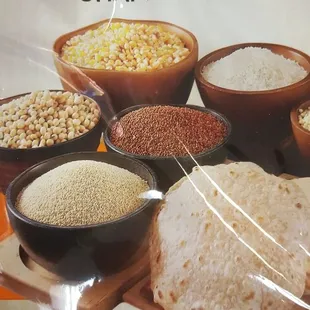 Gluten free flours
Chappati
Ragi flour
Juwar
Rice
Rajagaro
And more