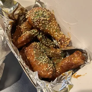 Half soy &amp; garlic chicken