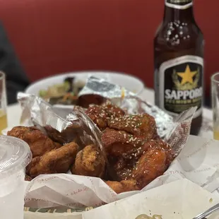 We ordered half and half ( Yang Nyum/ original )