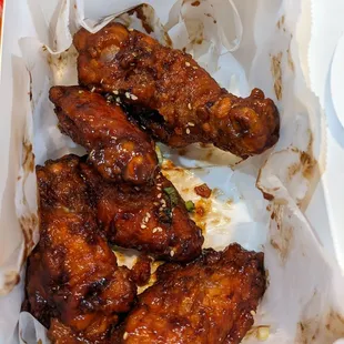 Kalbi wings and drums