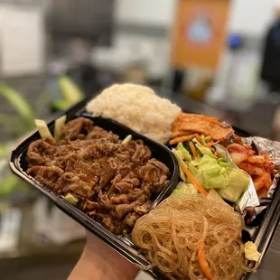 Combo plate - bulgogi