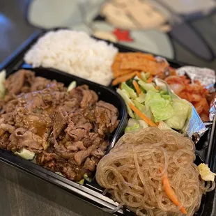 Combo plate - bulgogi