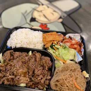 Combo plate - bulgogi