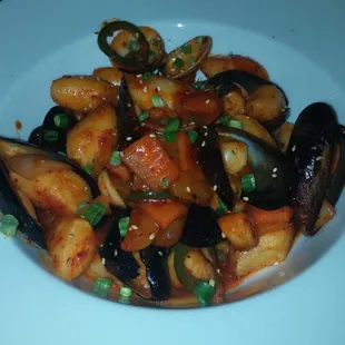 Seafood Rice Cakes