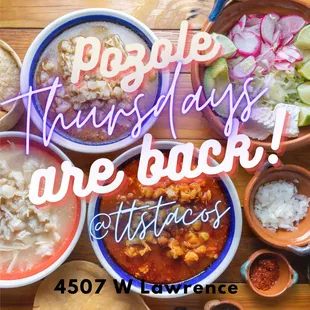 Jueves De Pozole are back @ttstacos