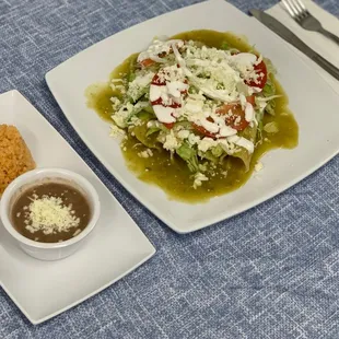 Enchiladas Verdes