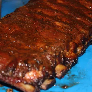 ribs, bbq ribs, food