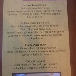 Tuesday special
