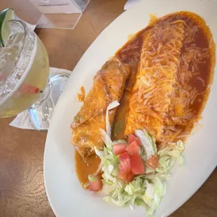 Number seven Chano cheese enchilada