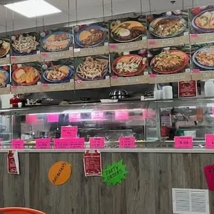 order board, Latin foods