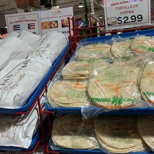 great tortillas, breads.