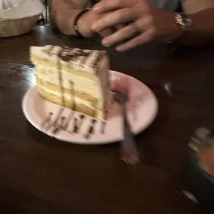 Tres leches cheesecake- excellent