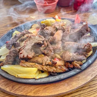 steak, food