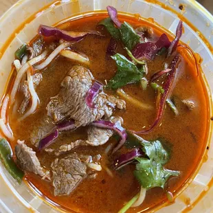 13. Beef Spicy Vermicelli Soup