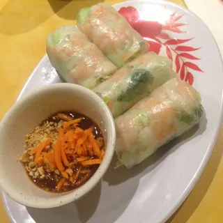 4. Fresh Salad Shrimp Roll