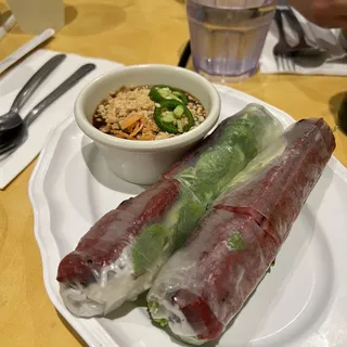 6. Grilled Pork Meat Rolls