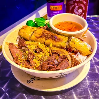 18. Beef Sauteed over Vermicelli