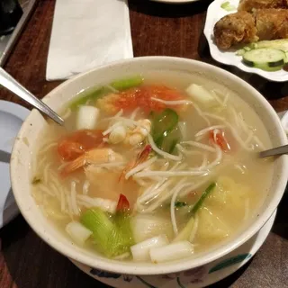 Sweet & Sour Prawn Soup
