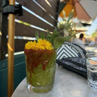 My delicious and pretty cocktail